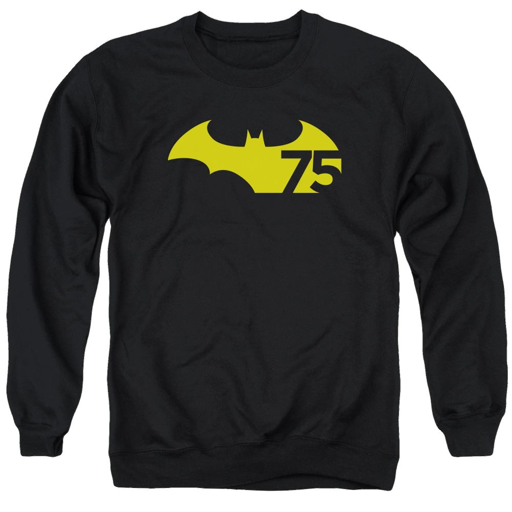 Batman 75 Logo 2 - Men's Crewneck Sweatshirt Men's Crewneck Sweatshirt Batman   