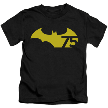 DC Batman 75 Logo 2 - Kid's T-Shirt Kid's T-Shirt (Ages 4-7) Batman   