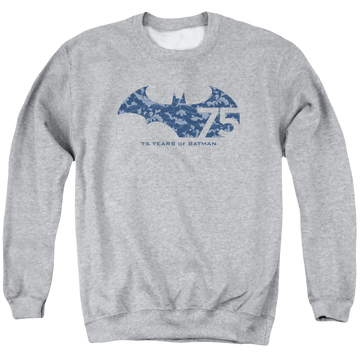 Batman 75 Year Collage - Men's Crewneck Sweatshirt Men's Crewneck Sweatshirt Batman   