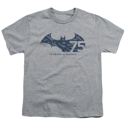 DC Batman 75 Year Collage - Youth T-Shirt Youth T-Shirt (Ages 8-12) Batman   
