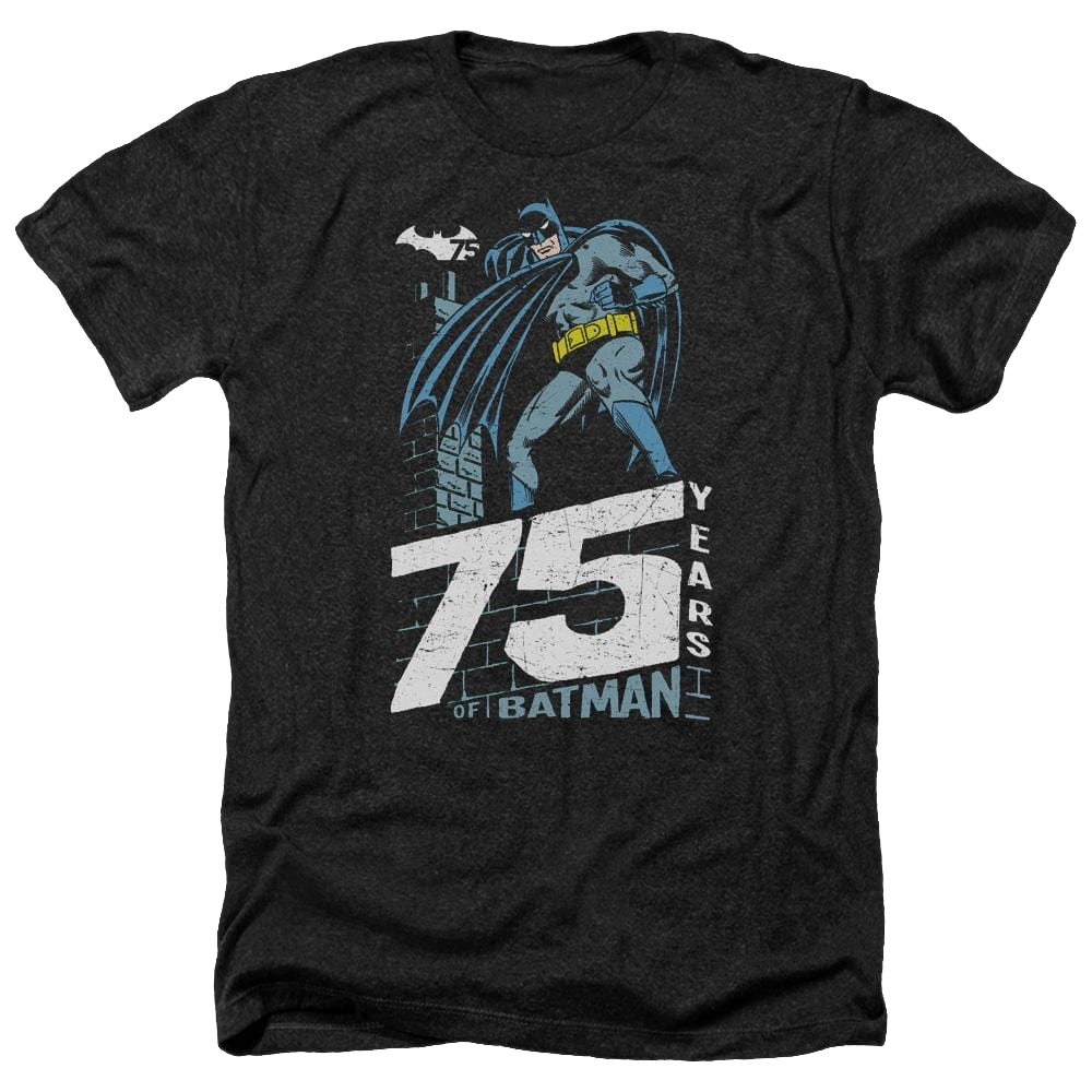 Batman Rooftop - Men's Heather T-Shirt Men's Heather T-Shirt Batman   