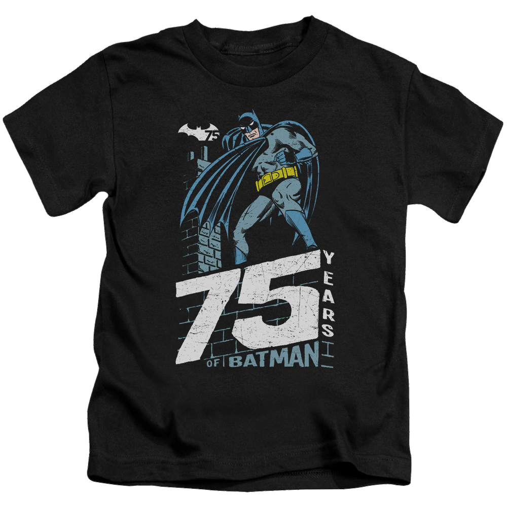 DC Batman Rooftop - Kid's T-Shirt Kid's T-Shirt (Ages 4-7) Batman   