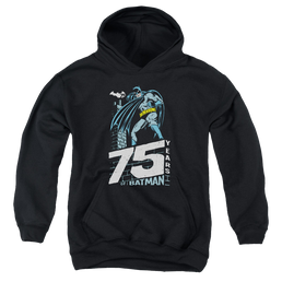 DC Batman Rooftop - Youth Hoodie Youth Hoodie (Ages 8-12) Batman   