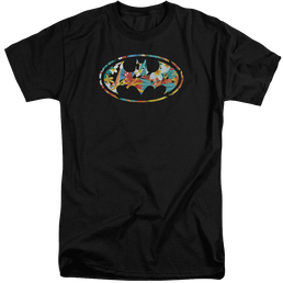 Batman Hawaiian Bat - Men's Tall Fit T-Shirt Men's Tall Fit T-Shirt Batman   