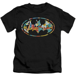 Batman Hawaiian Bat - Kid's T-Shirt Kid's T-Shirt (Ages 4-7) Batman   