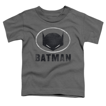 DC Batman Mask In Oval - Kid's T-Shirt Kid's T-Shirt (Ages 4-7) Batman   