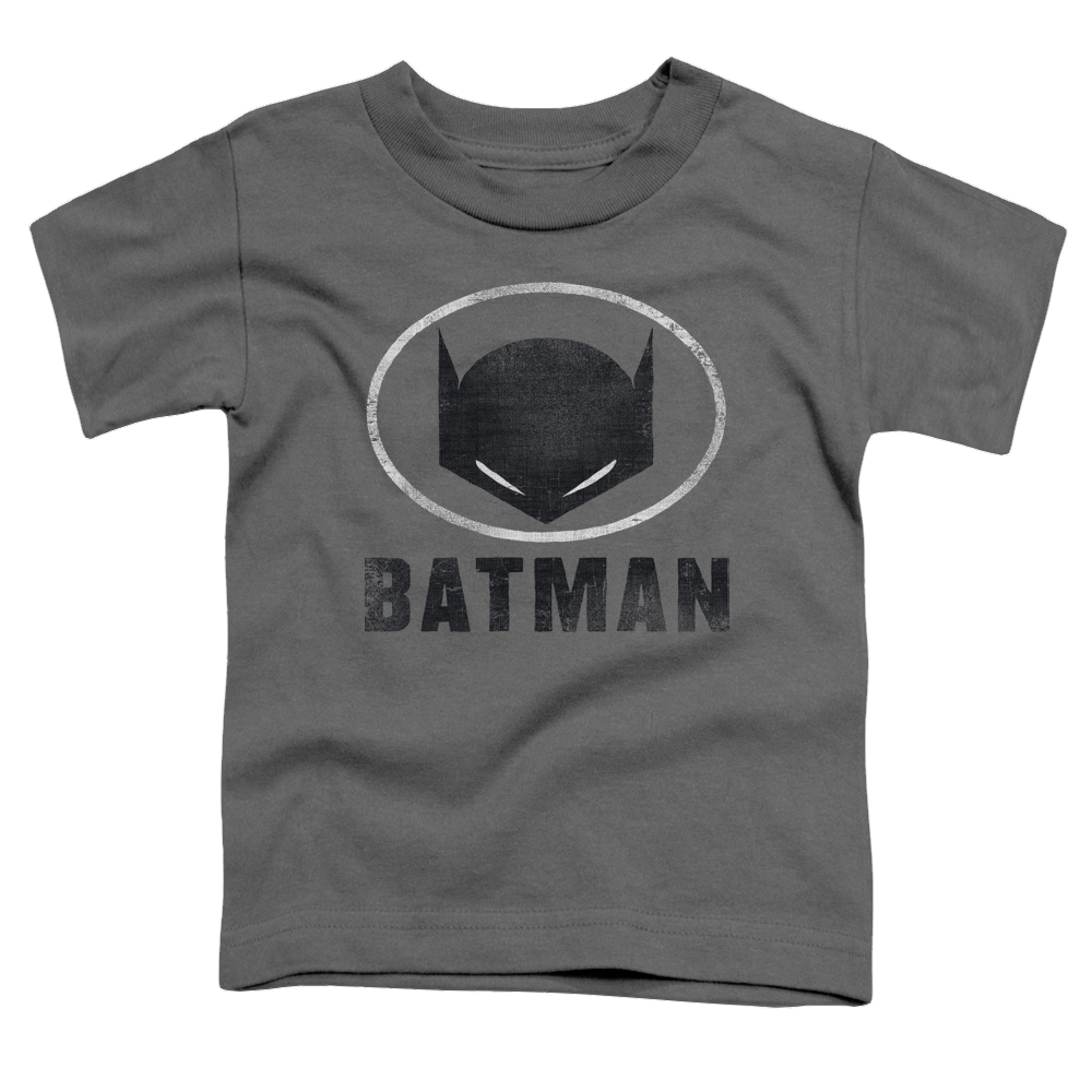 DC Batman Mask In Oval - Toddler T-Shirt Toddler T-Shirt Batman   
