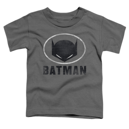 DC Batman Mask In Oval - Toddler T-Shirt Toddler T-Shirt Batman   