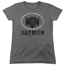 Batman Mask In Oval - Women's T-Shirt Women's T-Shirt Batman   