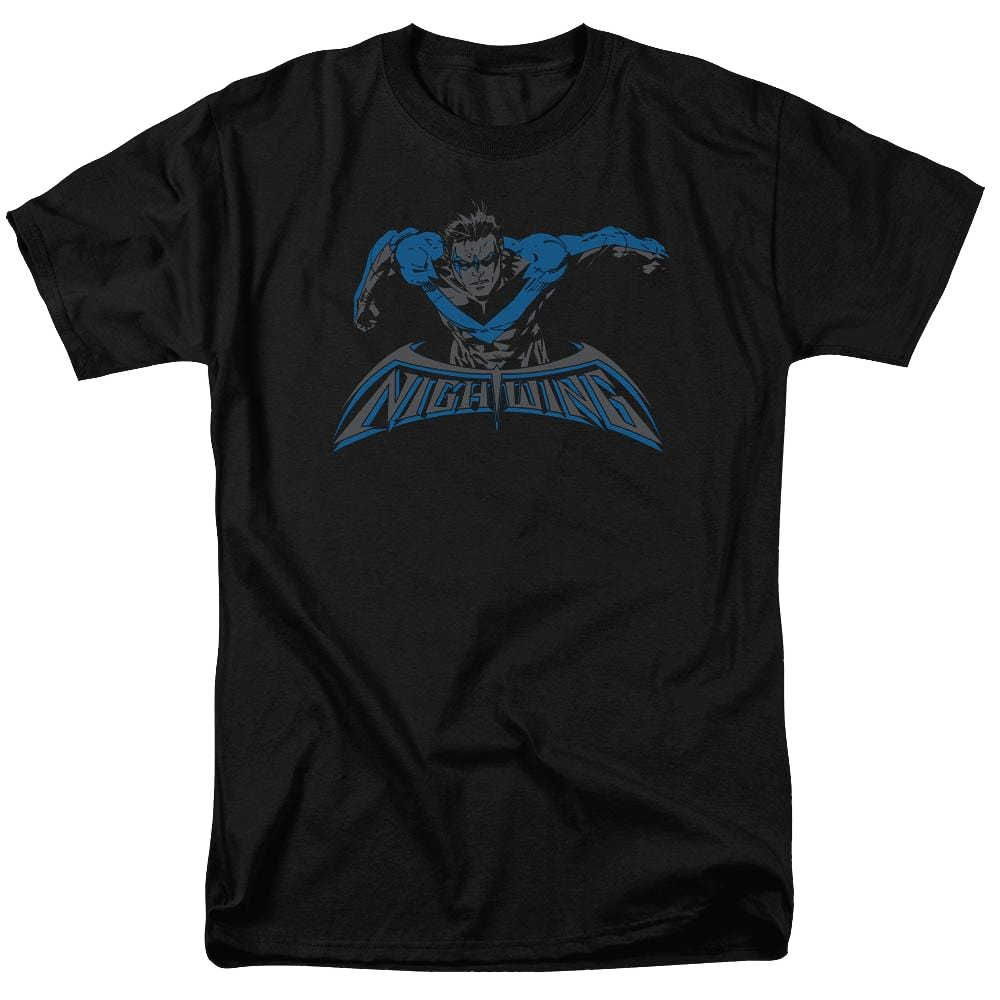 Batman Wing Of The Night - Men's Regular Fit T-Shirt Men's Regular Fit T-Shirt Nightwing   