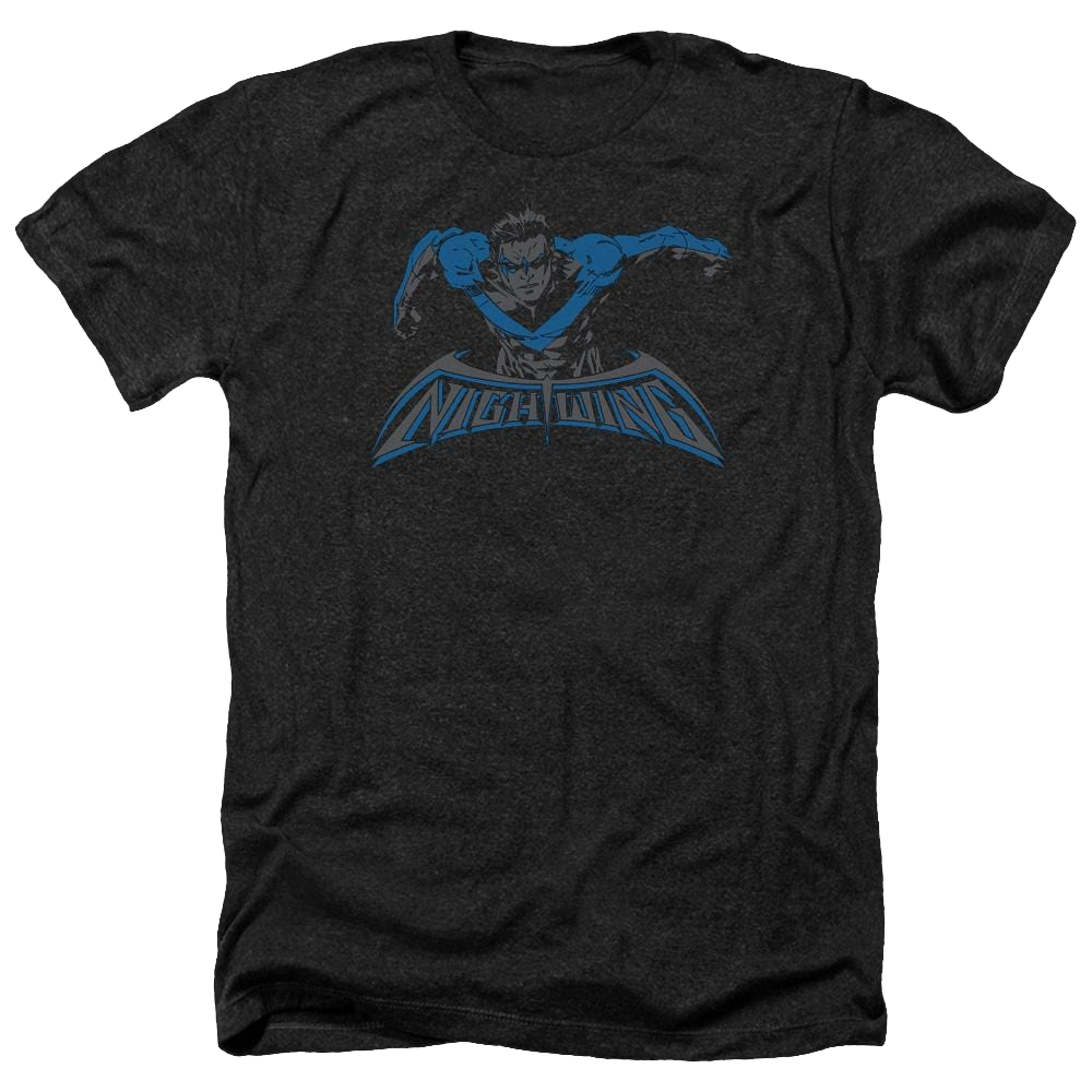 Batman Wing Of The Night - Men's Heather T-Shirt Men's Heather T-Shirt Nightwing   