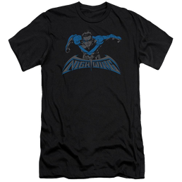 Batman Wing Of The Night - Men's Premium Slim Fit T-Shirt Men's Premium Slim Fit T-Shirt Nightwing   