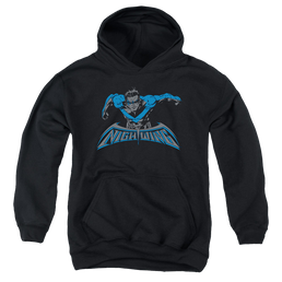 Nightwing Wing Of The Night - Youth Hoodie Youth Hoodie (Ages 8-12) Nightwing   
