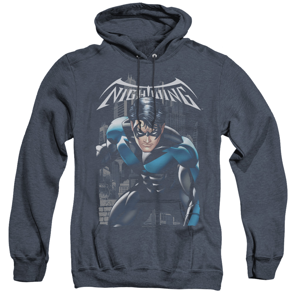 Nightwing A Legacy - Heather Pullover Hoodie Heather Pullover Hoodie Nightwing   