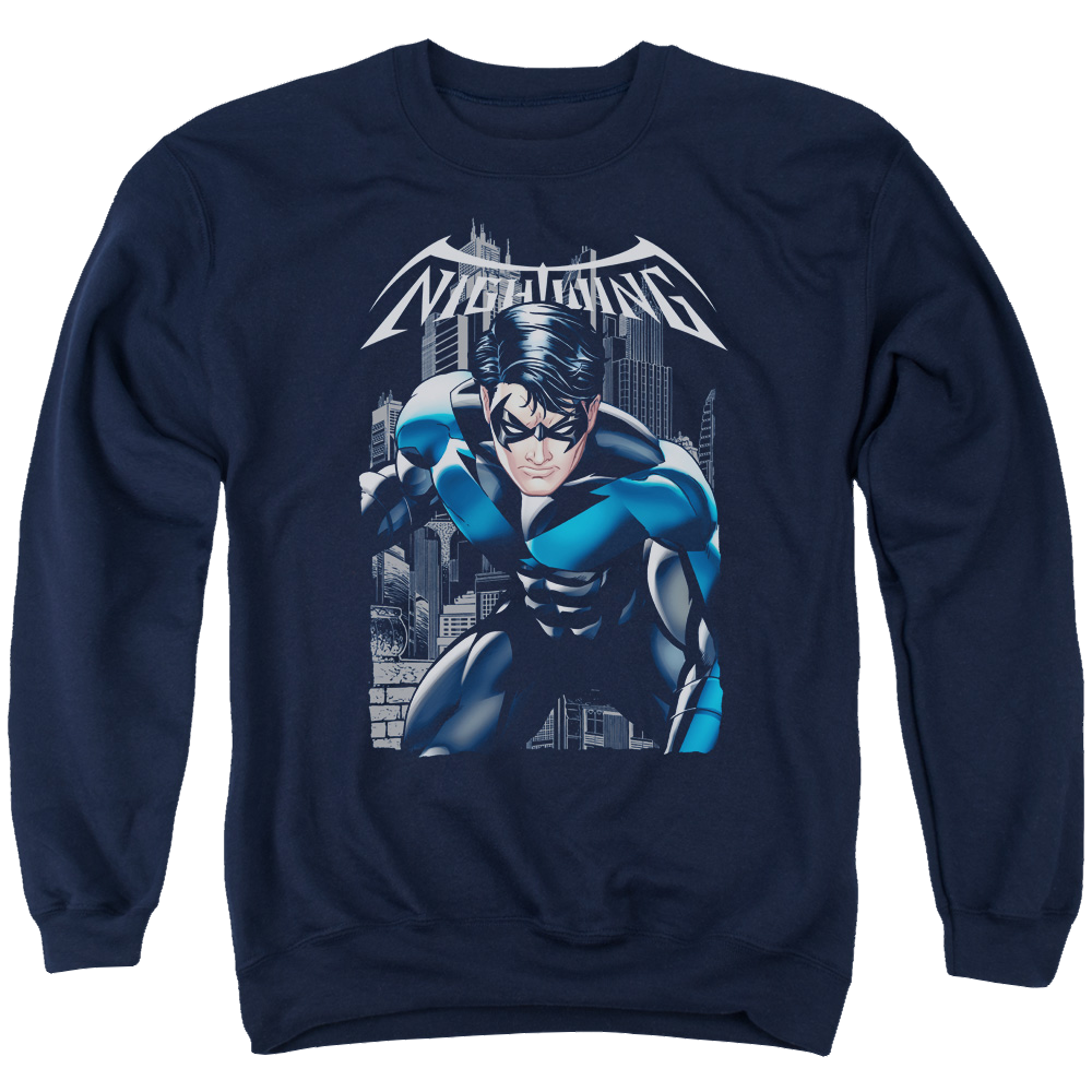 Batman A Legacy - Men's Crewneck Sweatshirt Men's Crewneck Sweatshirt Nightwing   