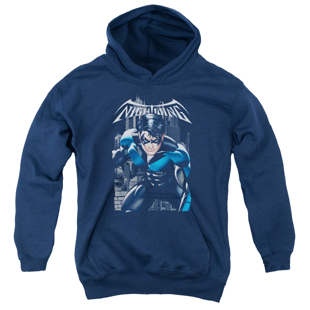Nightwing A Legacy - Youth Hoodie Youth Hoodie (Ages 8-12) Nightwing   