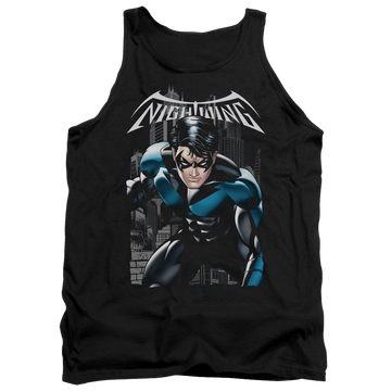 Black men's tank with Batman A Legacy graphic