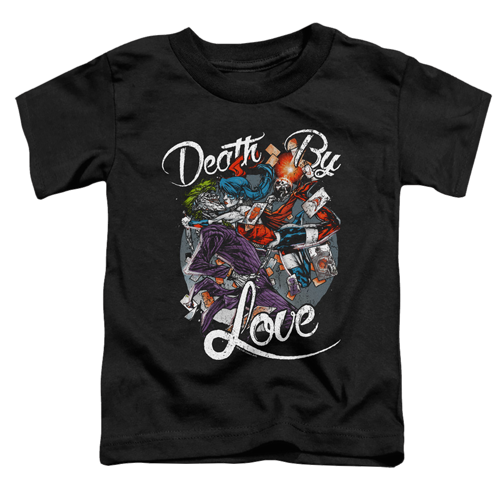 Harley Quinn Death By Love - Toddler T-Shirt Toddler T-Shirt Harley Quinn   