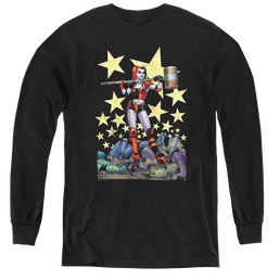 Harley Quinn Hammer Time - Youth Long Sleeve T-Shirt Youth Long Sleeve T-Shirt Harley Quinn   