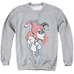 Batman Profiling - Men's Crewneck Sweatshirt Men's Crewneck Sweatshirt Harley Quinn   