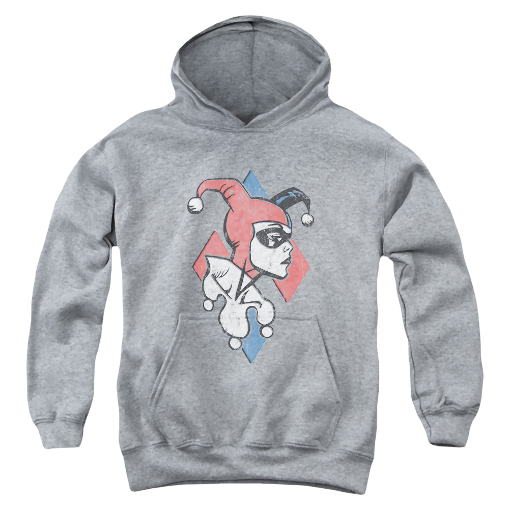 Harley Quinn Profiling - Youth Hoodie Youth Hoodie (Ages 8-12) Harley Quinn   
