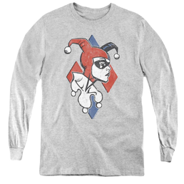 Harley Quinn Profiling - Youth Long Sleeve T-Shirt Youth Long Sleeve T-Shirt Harley Quinn   