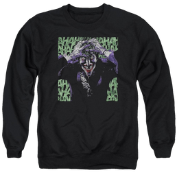 Batman Insanity - Men's Crewneck Sweatshirt Men's Crewneck Sweatshirt Joker   