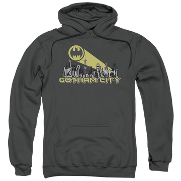 Batman Gotham Skyline - Pullover Hoodie Pullover Hoodie Batman   