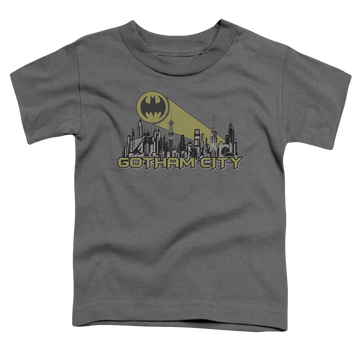 DC Batman Gotham Skyline - Kid's T-Shirt Kid's T-Shirt (Ages 4-7) Batman   