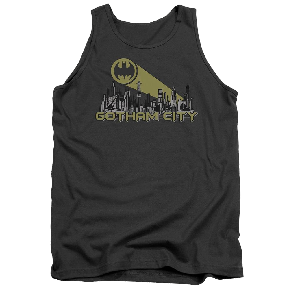 Batman Gotham Skyline Men's Tank Men's Tank Batman   