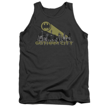 Batman Gotham Skyline Men's Tank Men's Tank Batman   
