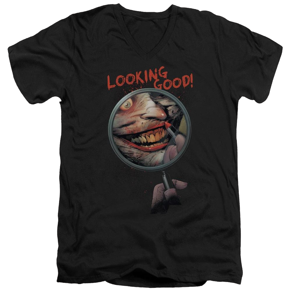 Batman Looking Good - Men's V-Neck T-Shirt Men's V-Neck T-Shirt Joker   