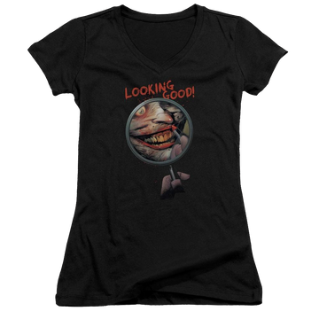 Batman Looking Good - Juniors V-Neck T-Shirt Juniors V-Neck T-Shirt Joker   