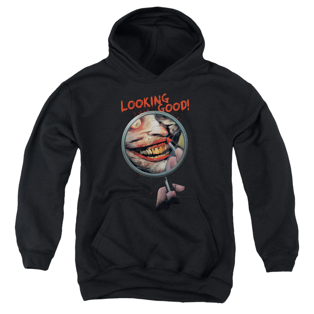 Joker, The Looking Good - Youth Hoodie Youth Hoodie (Ages 8-12) Joker   