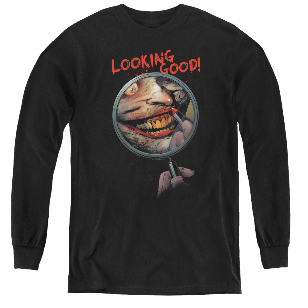 Joker, The Looking Good - Youth Long Sleeve T-Shirt Youth Long Sleeve T-Shirt Joker   