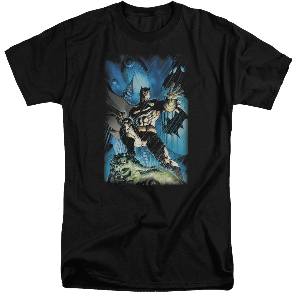 Batman Stormy Dark Knight - Men's Tall Fit T-Shirt Men's Tall Fit T-Shirt Batman   