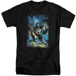 Batman Stormy Dark Knight - Men's Tall Fit T-Shirt Men's Tall Fit T-Shirt Batman   