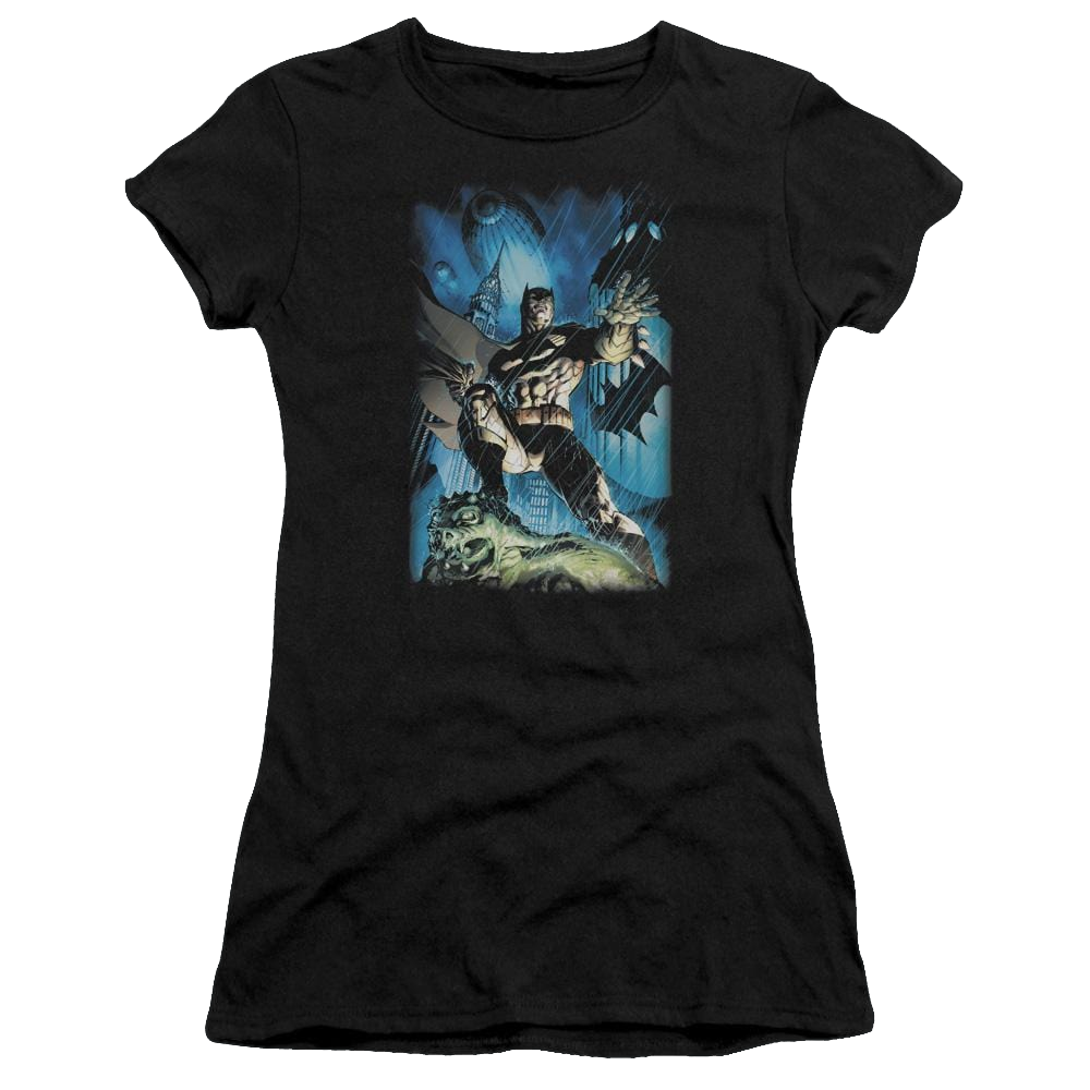 Batman Stormy Dark Knight - Juniors T-Shirt Juniors T-Shirt Batman   