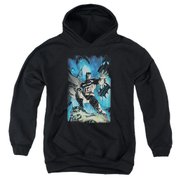 DC Batman Stormy Dark Knight - Youth Hoodie Youth Hoodie (Ages 8-12) Batman   
