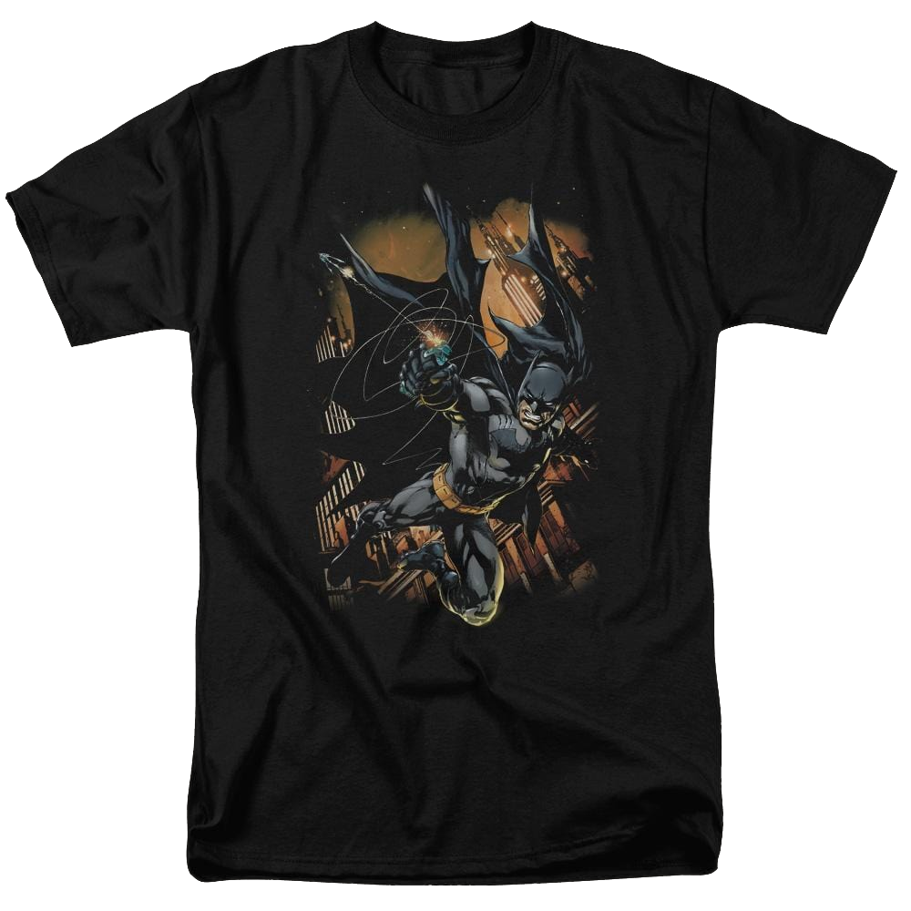 Batman Grapple Fire - Men's Regular Fit T-Shirt Men's Regular Fit T-Shirt Batman   