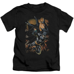 DC Batman Grapple Fire - Kid's T-Shirt Kid's T-Shirt (Ages 4-7) Batman   