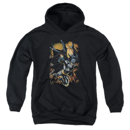 DC Batman Grapple Fire - Youth Hoodie Youth Hoodie (Ages 8-12) Batman   