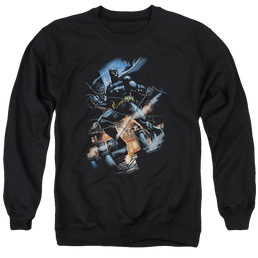 Batman Gotham Knight - Men's Crewneck Sweatshirt Men's Crewneck Sweatshirt Batman   