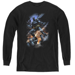Dc Batman Gotham Knight - Youth Long Sleeve T-Shirt Youth Long Sleeve T-Shirt Batman   