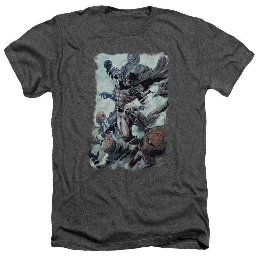 Batman Punch - Men's Heather T-Shirt Men's Heather T-Shirt Batman   