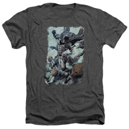 Batman Punch - Men's Heather T-Shirt Men's Heather T-Shirt Batman   