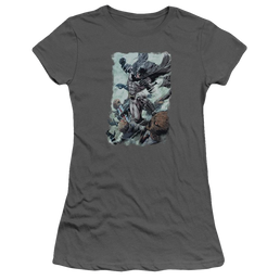 Batman Punch - Juniors T-Shirt Juniors T-Shirt Batman   
