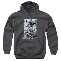 DC Batman Punch - Youth Hoodie Youth Hoodie (Ages 8-12) Batman   