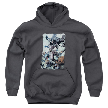 DC Batman Punch - Youth Hoodie Youth Hoodie (Ages 8-12) Batman   
