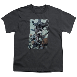 DC Batman Punch - Youth T-Shirt Youth T-Shirt (Ages 8-12) Batman   